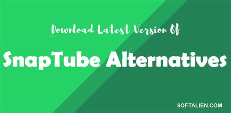 snaptube alternative|7 Best Free SnapTube Alternatives to Try (June 2024) .